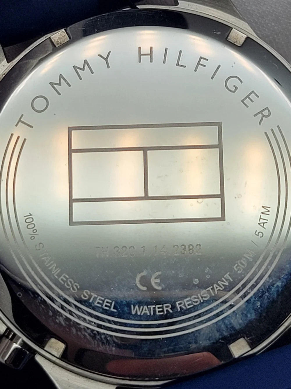 Tommy Hilfiger Blue Multifunction Men's Watch | Tachymeter Bezel | 50M WR